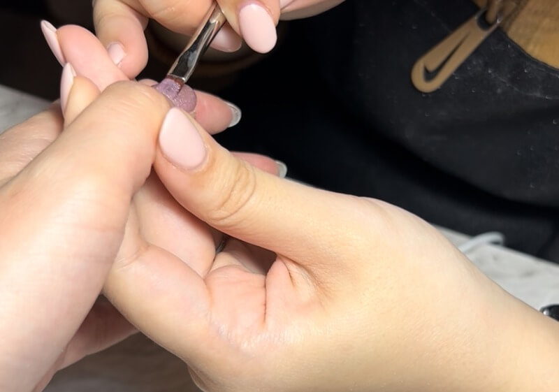 ジェル塗布（ワンカラー）